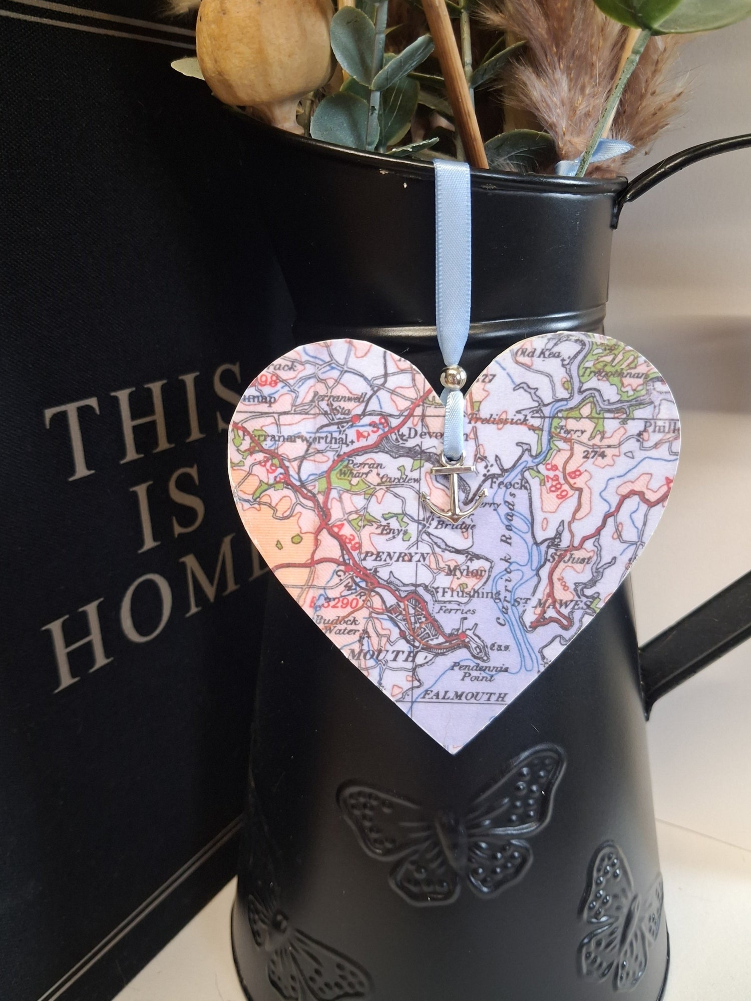 Handcrafted Vintage Map Hanging Decorations