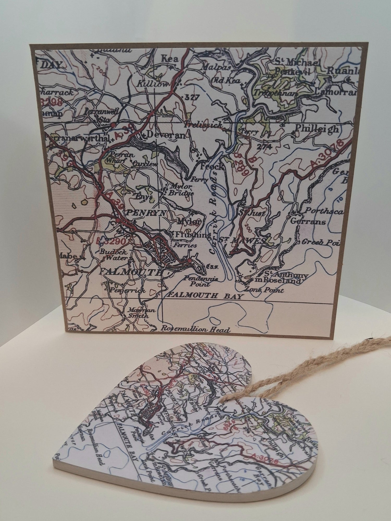 Vintage map in pastel colours. New spring collection